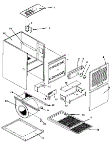 Non-Functional Replacement parts for Icp Furnace NUG5150BKA2 from AppliancePartsPros.com