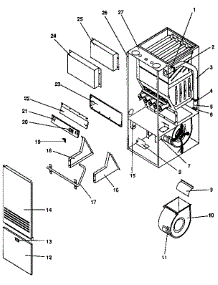 Non-Functional Replacement Parts parts for Icp Furnace NUGK125DK08 from AppliancePartsPros.com