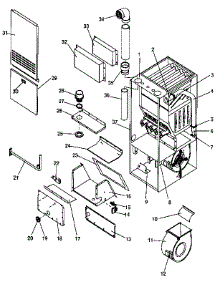 Non-Functional Replacement Parts parts for Icp Furnace NUGS050AF02 from AppliancePartsPros.com