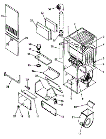 Non-Functional Replacement Parts parts for Icp Furnace NUGS125AK02 from AppliancePartsPros.com