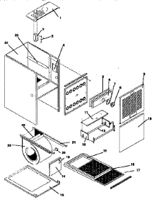 Non-Functional parts for Icp Furnace NUH5075BFB2 from AppliancePartsPros.com