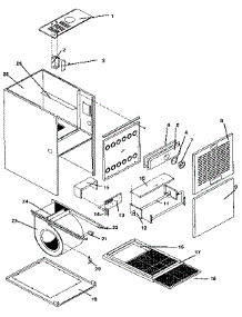 Non-Functional parts for Icp Furnace NUL5150BKA1 from AppliancePartsPros.com