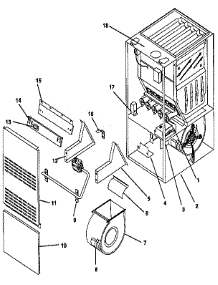 Non-Functional parts for Icp Furnace NULE100BG02 from AppliancePartsPros.com