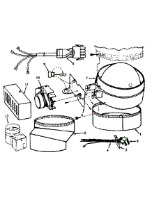 Power Vent Damper-Wiring Kit-(Flair Only) parts for Icp Furnace NULI125DH02 from AppliancePartsPros.com