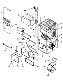 Non-Functional Replacement Parts parts for Icp Furnace NULS100BH01 from AppliancePartsPros.com
