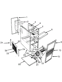 Functional Replacement Parts parts for Icp Furnace NUOC125BK01 from AppliancePartsPros.com