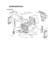 Main Assy parts for Samsung Gas Range NX58H5600SS/AA-02 from AppliancePartsPros.com