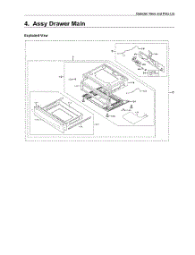 Main Drawer Assy parts for Samsung Gas Range NX58M6650WS/AA-00 from AppliancePartsPros.com