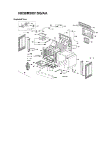 Main Assy parts for Samsung Gas Range NX58R5601SG/AA-01 from AppliancePartsPros.com