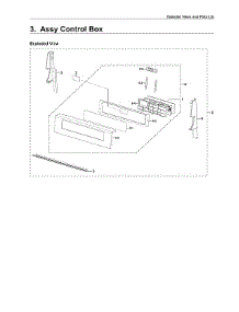 Control Box Assy parts for Samsung Gas Range NX58R6631SS/AA-00 from AppliancePartsPros.com