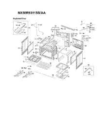 Main Assy parts for Samsung Gas Range NX58R9311SS/AA-00 from AppliancePartsPros.com
