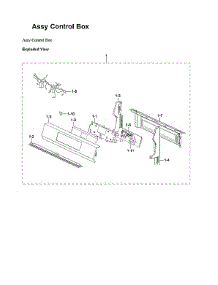 Control Box Assy parts for Samsung Gas Range NX60A6311SG/AA-01 from AppliancePartsPros.com