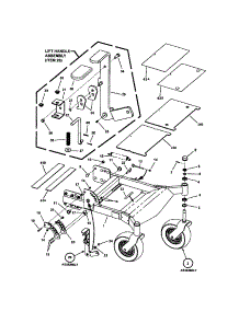 Front Frame Pt. 1 parts for Snapper Rear-Engine Riding Mower NZMJ23521KH from AppliancePartsPros.com