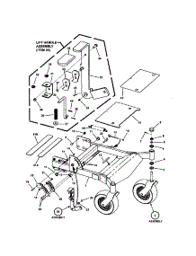 Front Frame (Frame) parts for Snapper Rear-Engine Riding Mower NZMJ25613KH from AppliancePartsPros.com