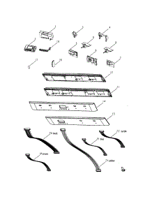 Control Panel Assembly parts for  Electric Wall Oven OD302B from AppliancePartsPros.com