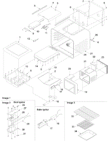 Cavity parts for Amana Gas Range OEMA1-ARG7600W from AppliancePartsPros.com