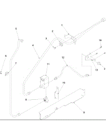 Gas Supply parts for Amana Gas Range OEMA1-ARG7800E from AppliancePartsPros.com