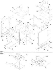 Cabinet parts for Amana Gas Range OEMA1-ARG7800LL from AppliancePartsPros.com