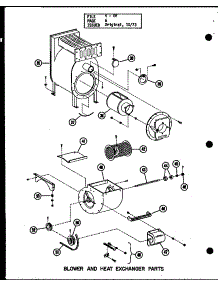 Blower And Heat Exchanger Parts (Oh-85 / P96288-1F) (Oh-85-3 / P96288-2F) (Oh-100 / P96288-3F) (Oh-100-3 / P96288-4F) (Oh-125 / P96288-5F) (Oh-125-3 / P96288-6F) parts for Amana Furnace OH-100/P96288-3F from AppliancePartsPros.com