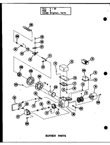 Burner Parts (Oh-85 / P96288-1F) (Oh-85-3 / P96288-2F) (Oh-100 / P96288-3F) (Oh-100-3 / P96288-4F) (Oh-125 / P96288-5F) (Oh-125-3 / P96288-6F) parts for Amana Furnace OH-100/P96288-3F from AppliancePartsPros.com