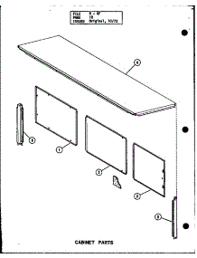 Cabinet Parts (Os-85-3 / P96291-5F) (Os-100 / P96291-1F) (Os-100-3 / P96291-2F) (Os-125 / P96291-3F) (Os-125-4 / P96291-4F) (Os-150 / P96317-1F) (Os-200 / P96317-2F) (Os-250 / P96317-3F) (Os-335 / P96317-4F) parts for Amana Furnace OH-100/P96288-3F from AppliancePartsPros.com