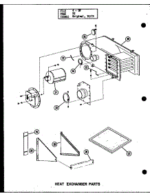 Heat Exchanger Parts (Os-85-3 / P96291-5F) (Os-100 / P96291-1F) (Os-100-3 / P96291-2F) (Os-125 / P96291-3F) (Os-125-4 / P96291-4F) (Os-150 / P96317-1F) (Os-200 / P96317-2F) (Os-250 / P96317-3F) (Os-335 / P96317-4F) parts for Amana Furnace OH-100/P96288-3F from AppliancePartsPros.com