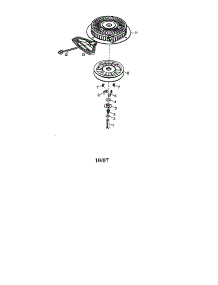 Rewind Starter parts for Tecumseh Lawn & Garden Engine OH195SA-72571 from AppliancePartsPros.com