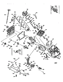 Cyclinder Assembly parts for Tecumseh Lawn & Garden Engine OHSK55-69514B from AppliancePartsPros.com