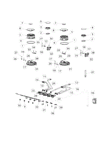 Gas Components parts for  Range OR30SDPWGX1-88659-A from AppliancePartsPros.com