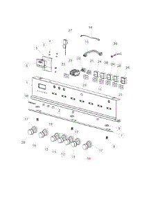 Control Panel parts for  Range OR30SDPWSX1-88661-A from AppliancePartsPros.com