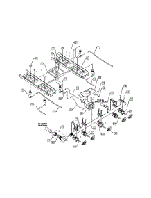 Upper Gas Train parts for  Gas Range OR30SLDGX1-70874-A from AppliancePartsPros.com
