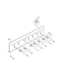 Valve Panel parts for  Gas Range OR30SLDGX1-70874-A from AppliancePartsPros.com