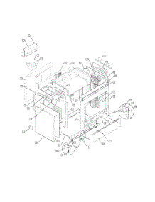 Structure parts for  Range OR30SNDGX1-70873-A from AppliancePartsPros.com
