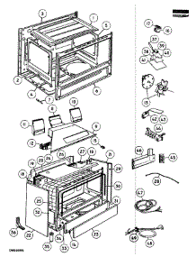 Chassis Assy parts for  Gas Range OR36SDBGX1-88482A from AppliancePartsPros.com