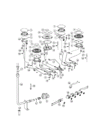 Gas Hob parts for  Gas Range OR36SDBGX2-88653-A from AppliancePartsPros.com