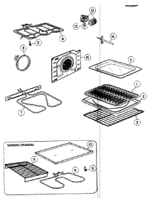 Elements / Accessories parts for  Range OR48DDPWGX1-88481A from AppliancePartsPros.com