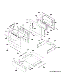 Door & Drawer Parts parts for Ge Range P2B935YP2FS from AppliancePartsPros.com