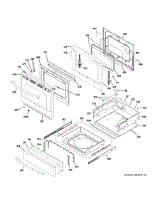 Door & Drawer Parts parts for Ge Range P2B940SEJ6SS from AppliancePartsPros.com
