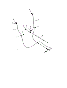 Cable Control Drive & Auger parts for Husqvarna Gas Snowblower PA10530ES (96192008900) from AppliancePartsPros.com