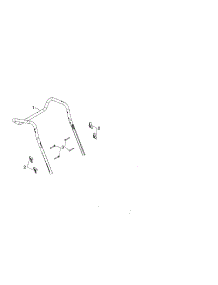 Upper Handle parts for Husqvarna Gas Snowblower PA10530ES (96192008900) from AppliancePartsPros.com