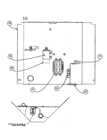 Cabinet Parts 4 parts for Payne Central Air Conditioner PA13NR06000GAAAA from AppliancePartsPros.com