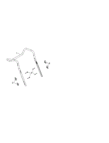 Upper Handle parts for Poulan Gas Snowblower PA5524 (96192008700) from AppliancePartsPros.com