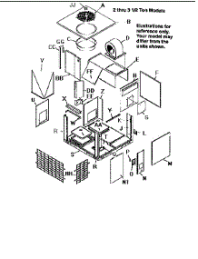 Non-Functional Replacement Parts parts for Icp Heating Cooling Combined Unit PAAA42N1K4 from AppliancePartsPros.com
