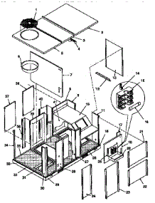 Replacement parts for Icp Heating Cooling Combined Unit PAB120N2SA from AppliancePartsPros.com