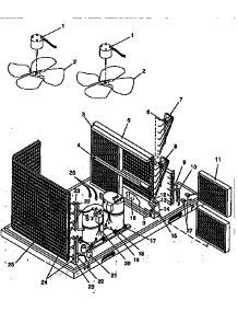 Functional parts for Icp Heating Cooling Combined Unit PAB180N2SA from AppliancePartsPros.com