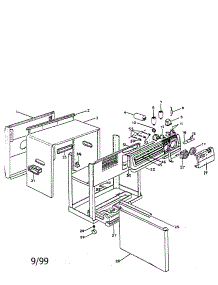 Unit parts for Delonghi Room Air Conditioner PAC02 from AppliancePartsPros.com