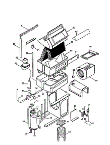 Coils parts for Delonghi Room Air Conditioner PAC75 from AppliancePartsPros.com
