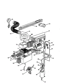 Pump / Compressor / Fan parts for Delonghi Room Air Conditioner PAC85 from AppliancePartsPros.com