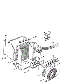 Fan parts for Delonghi Room Air Conditioner PACASR from AppliancePartsPros.com