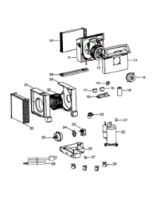 Compressor parts for Delonghi Portable Air Conditioner PACC120 from AppliancePartsPros.com